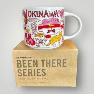 OKINAWA Starbucks Been There Collectible Souvenir Japan Travel Red 14oz Mug New